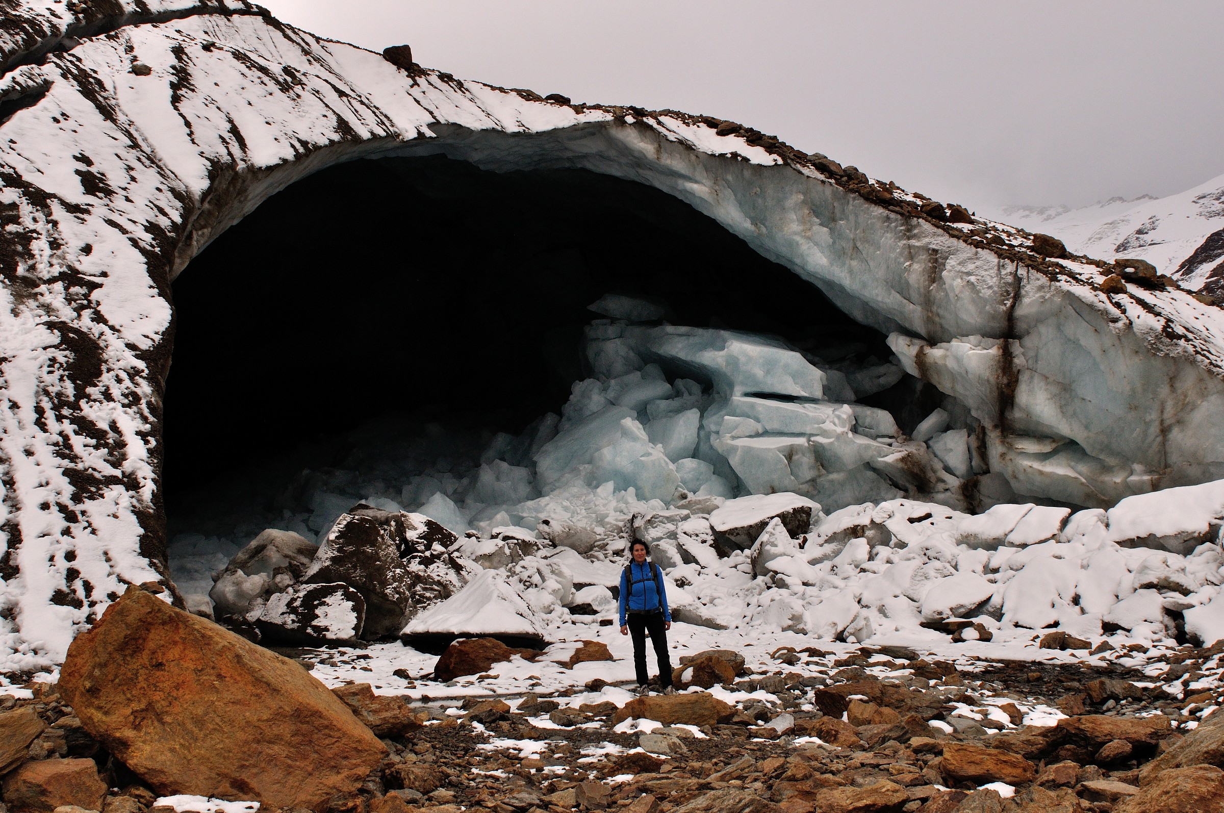 l'antro del ghiacciaio