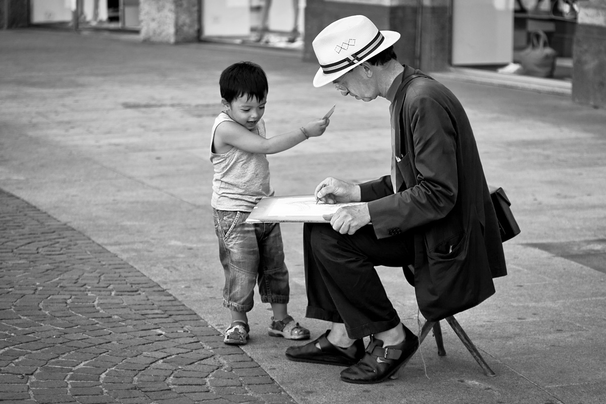 L'artista e il bambino
