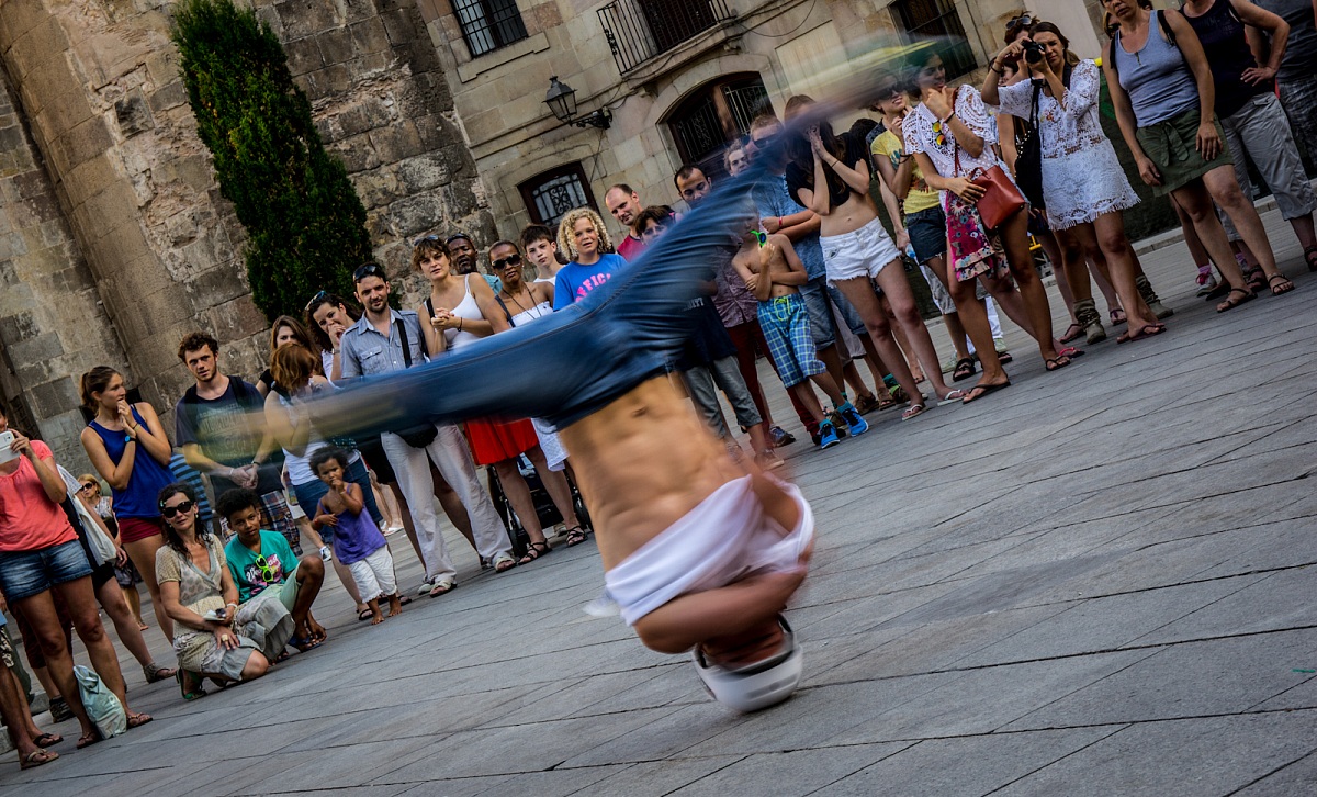 Breakdance a Barcellona