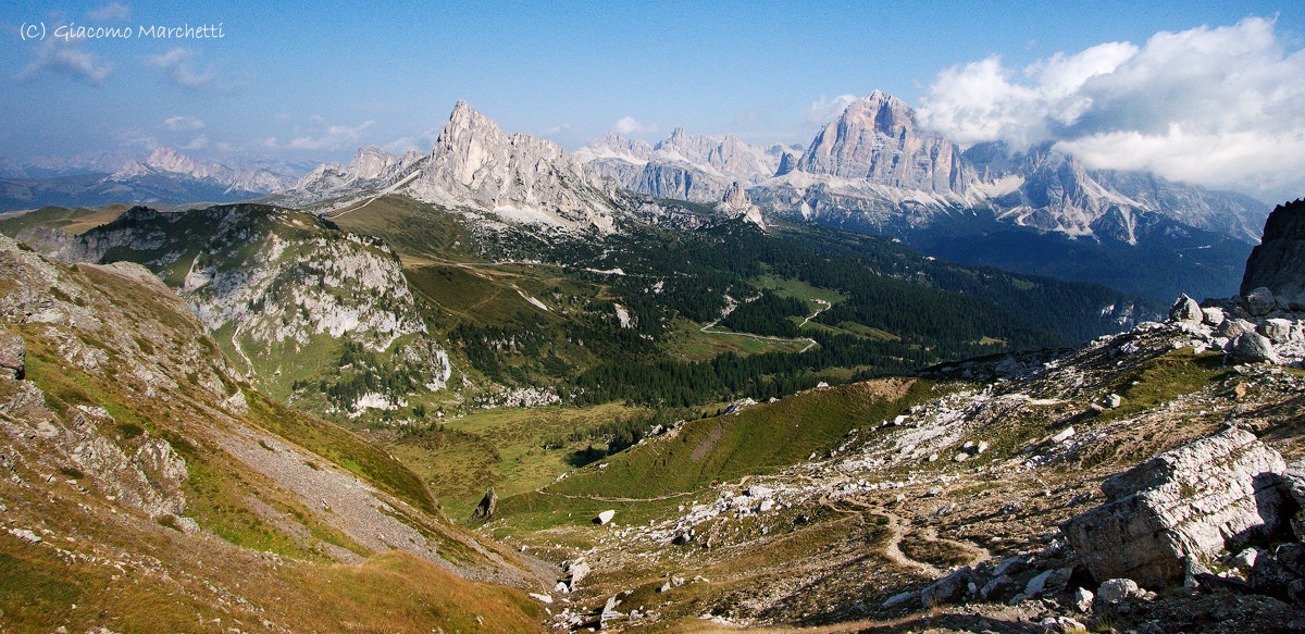 Sulla sella del Giau