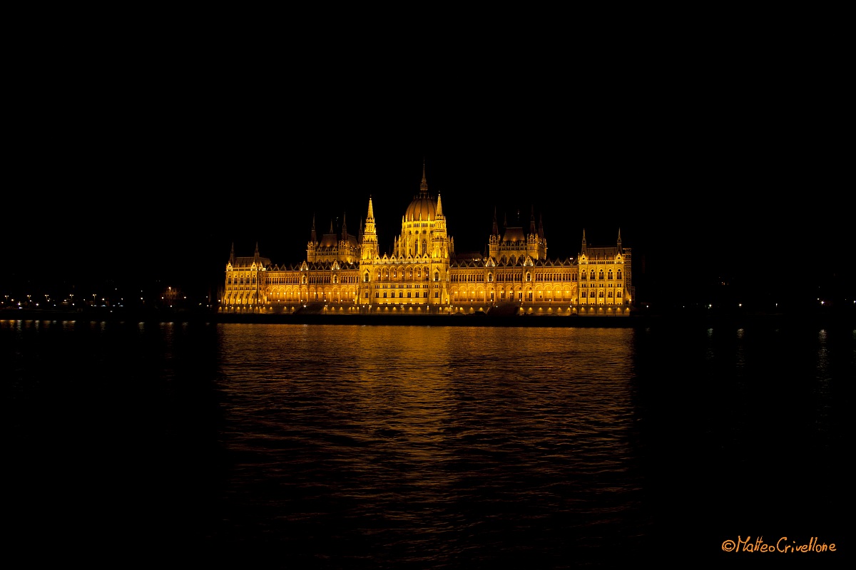 The parliament of Budapest
