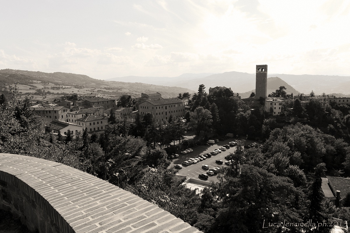 Panoramic views of San Leo