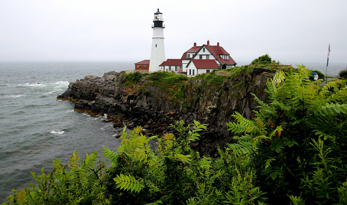 Lighthouse in Maine (usa)