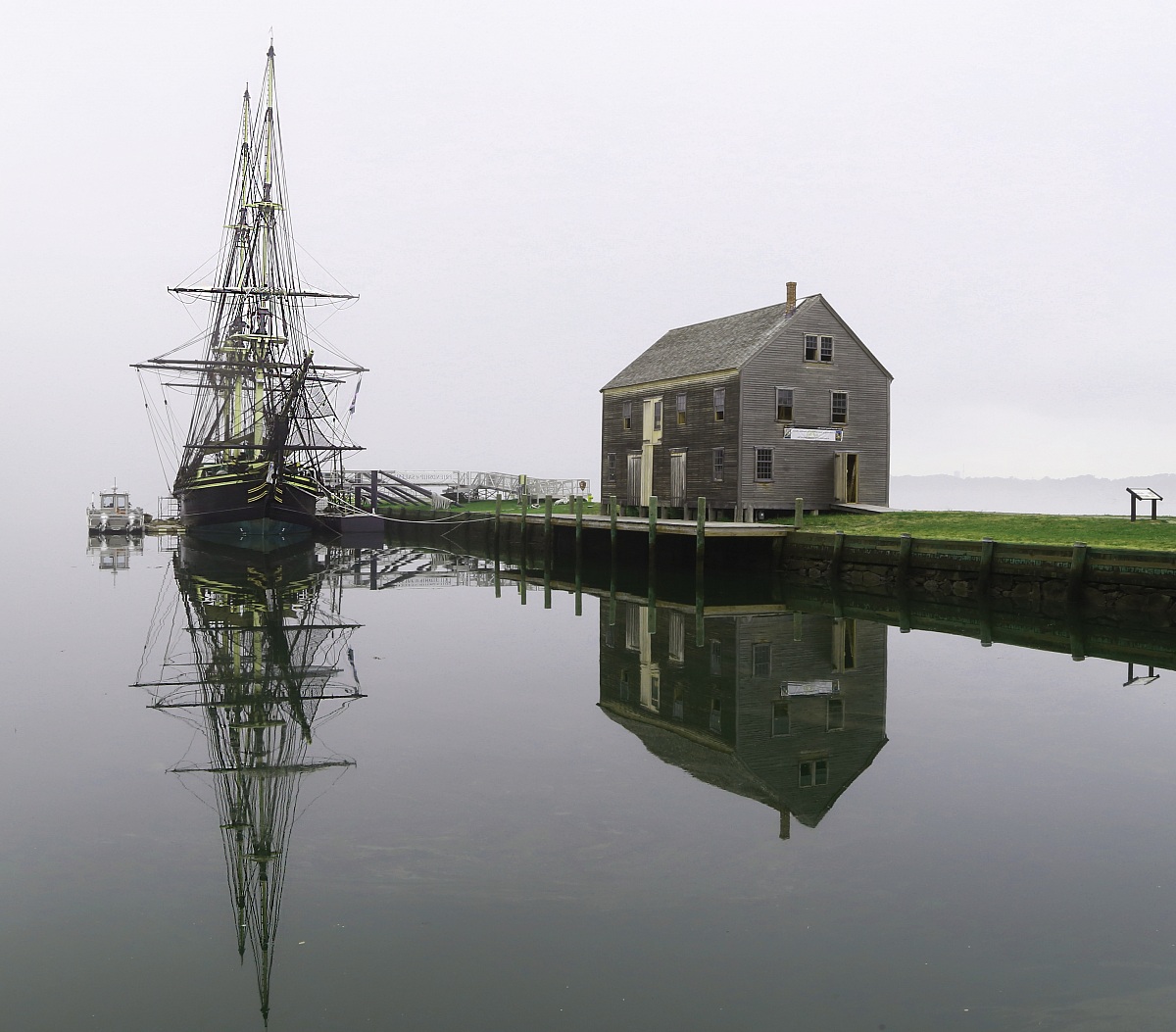 Boat sailing the seas of North America