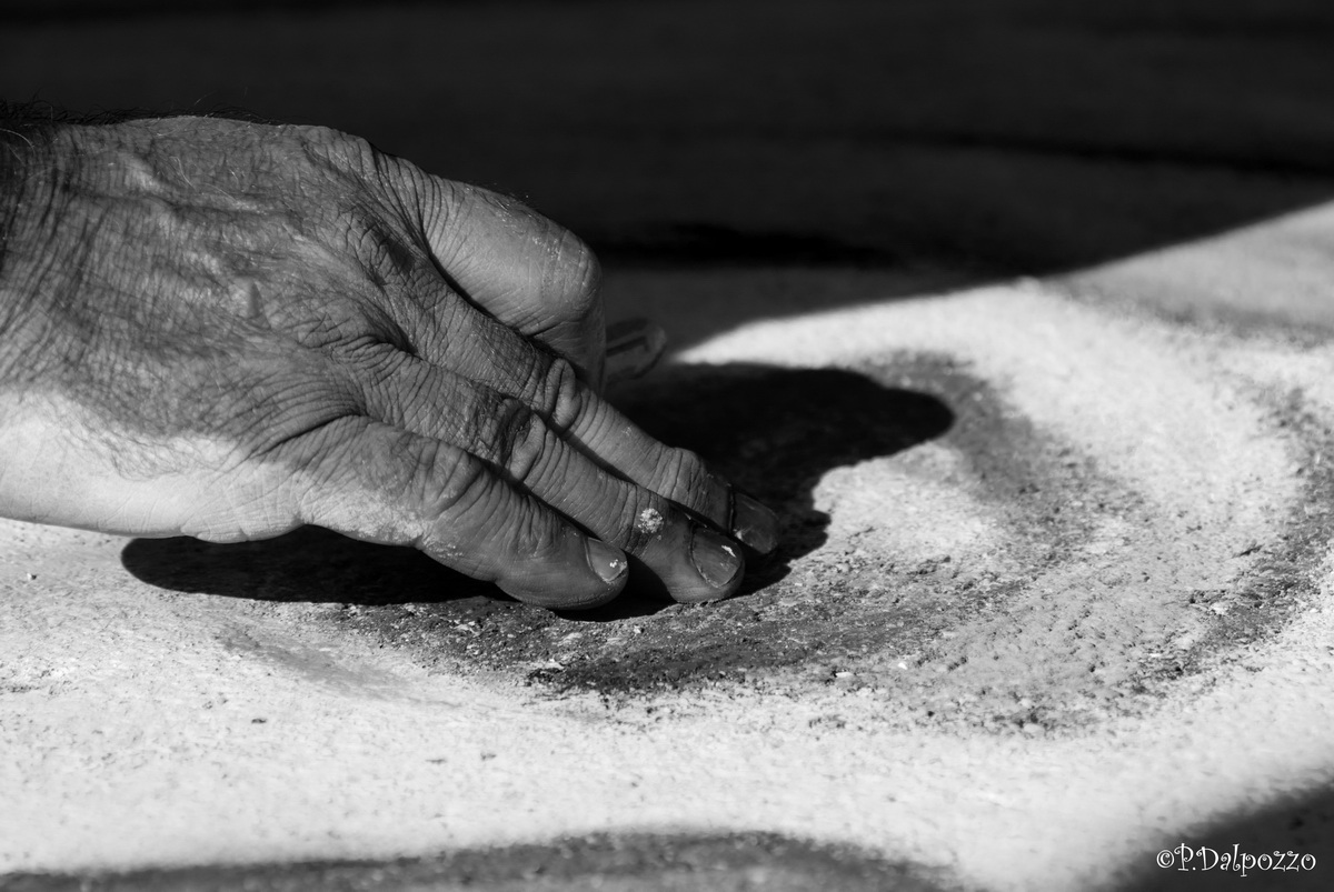 Madonnari: Il tocco... dell'artista