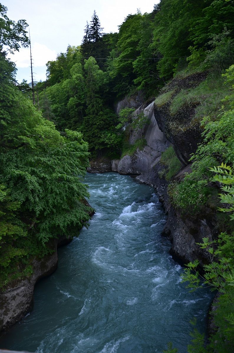 Large Laba River Canyon