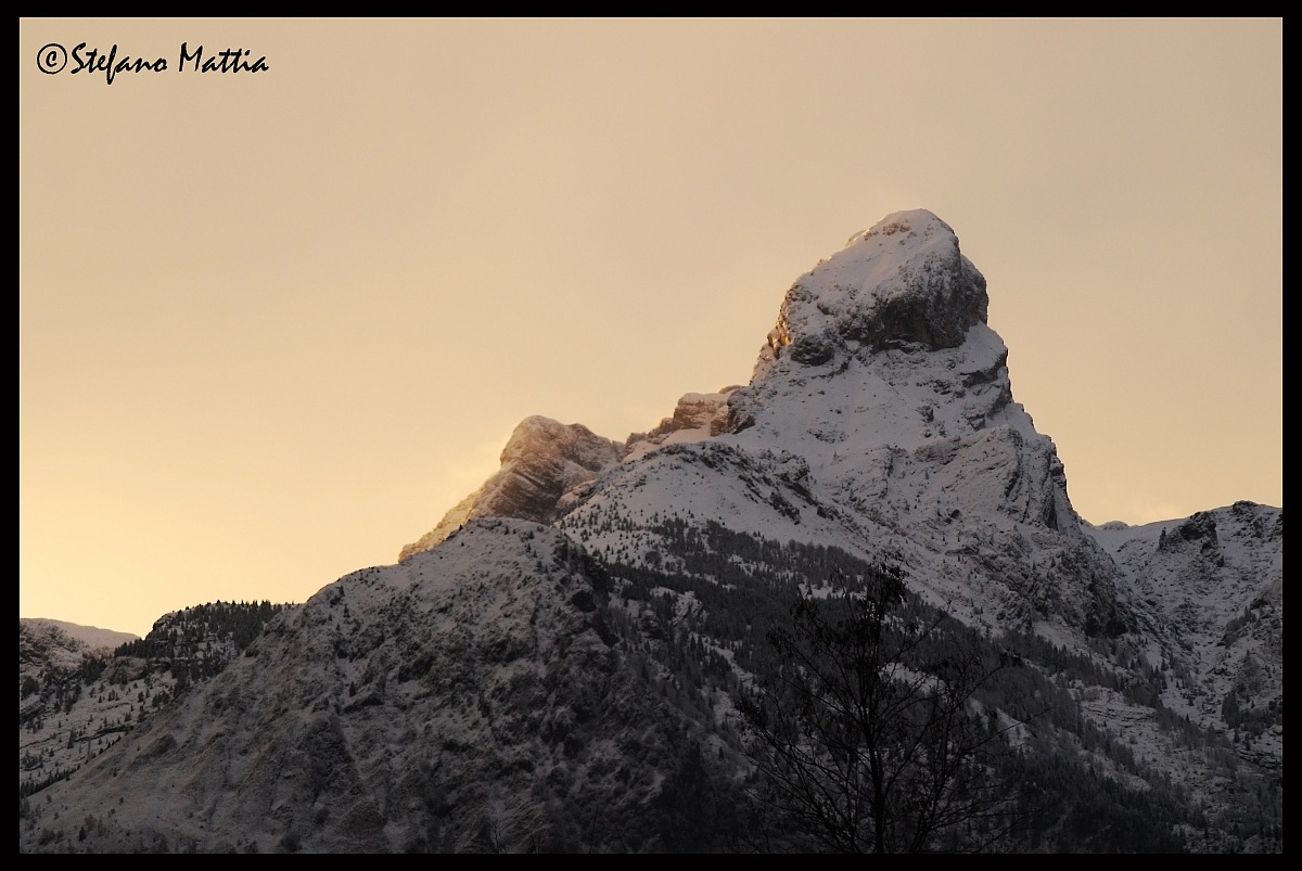 Pizzocco al tramonto