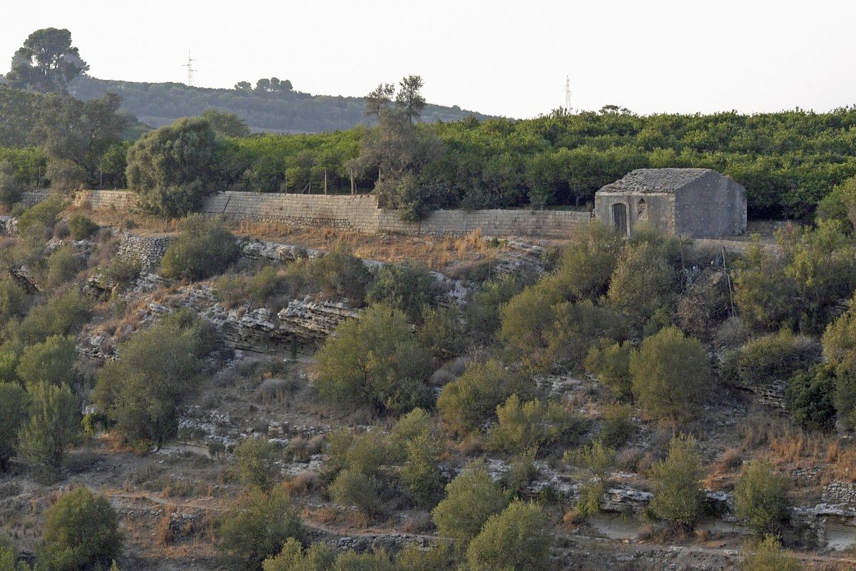 fold view Francofonte Sicily