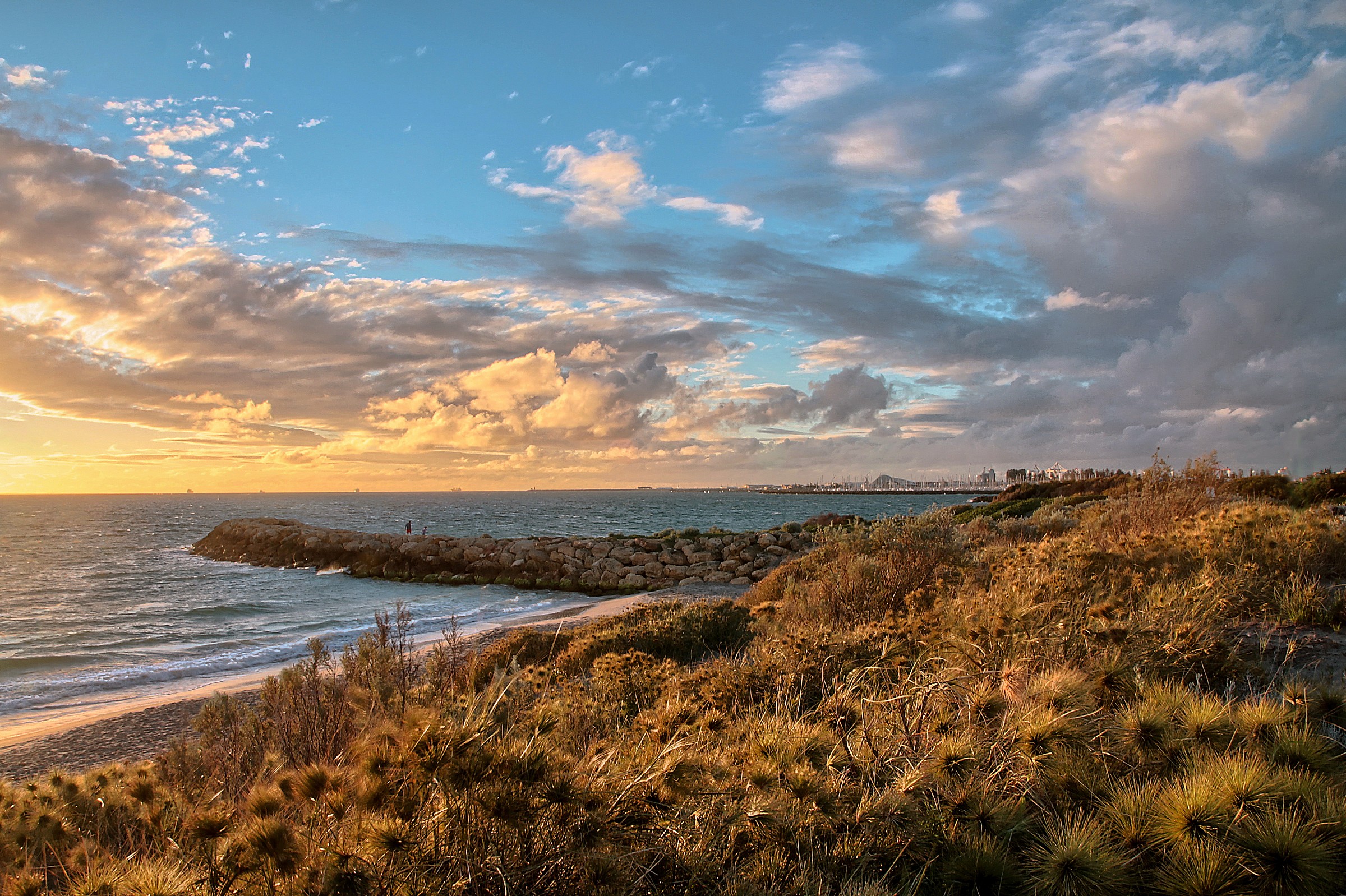 Dopo un'agonizzante pioggia.