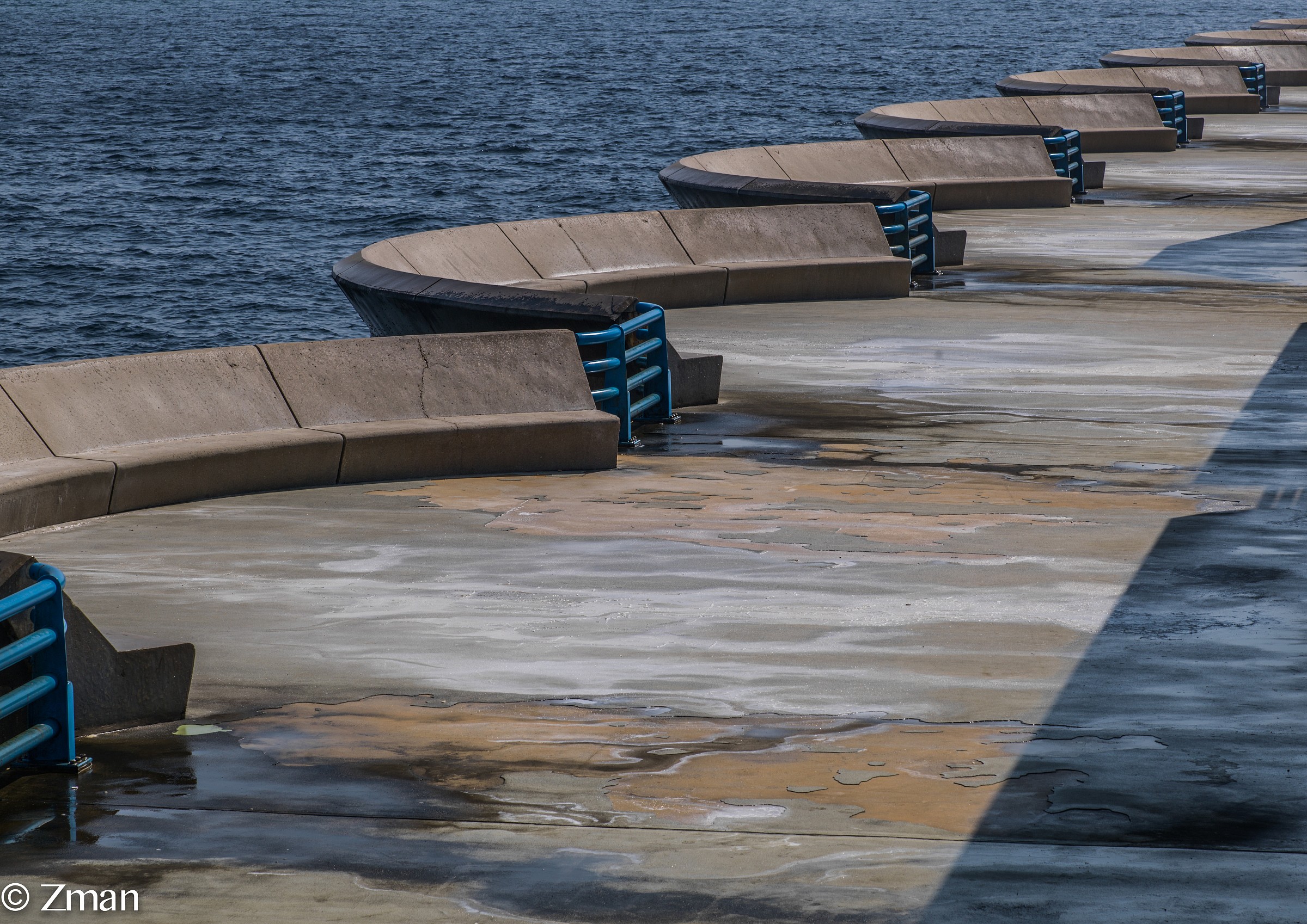 Caisson Breakwater of Beirut Solidere Area