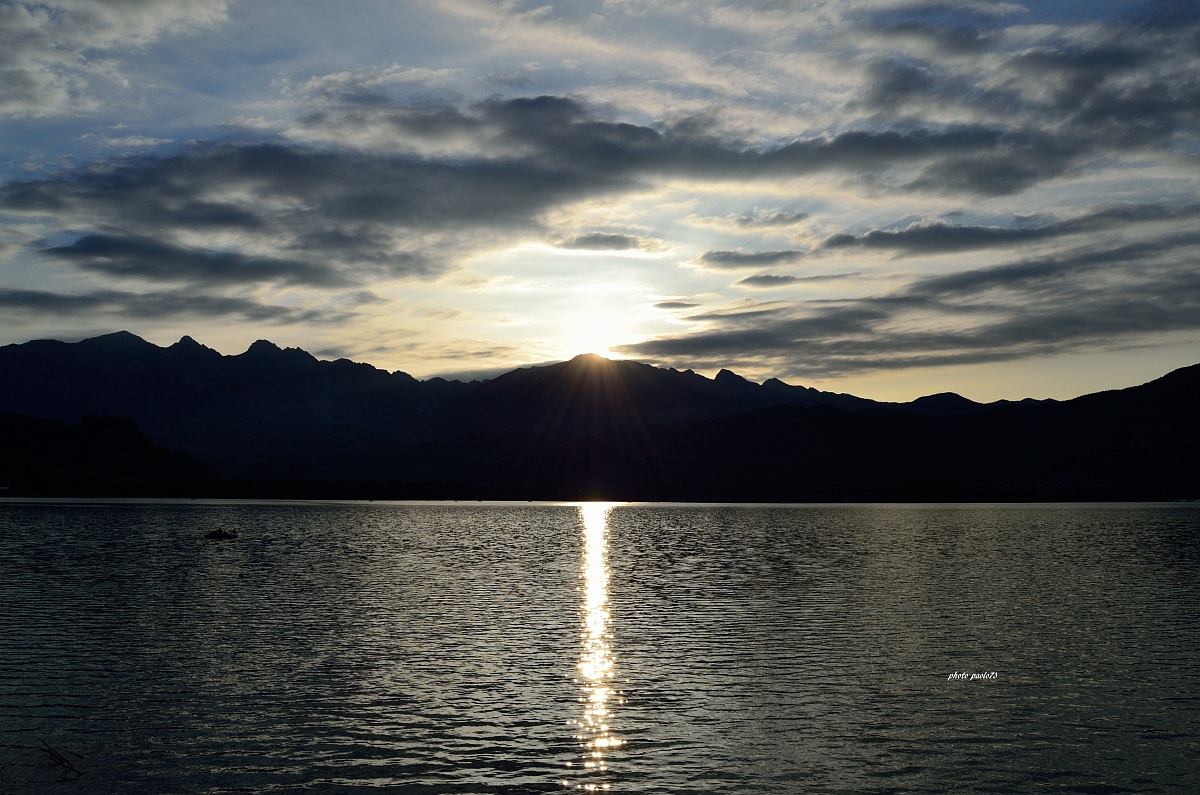Lago Santa Croce,Farra D'alpago BL. ORE 06,50