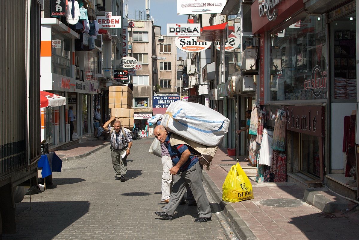 carico e scarico ad istanbul
