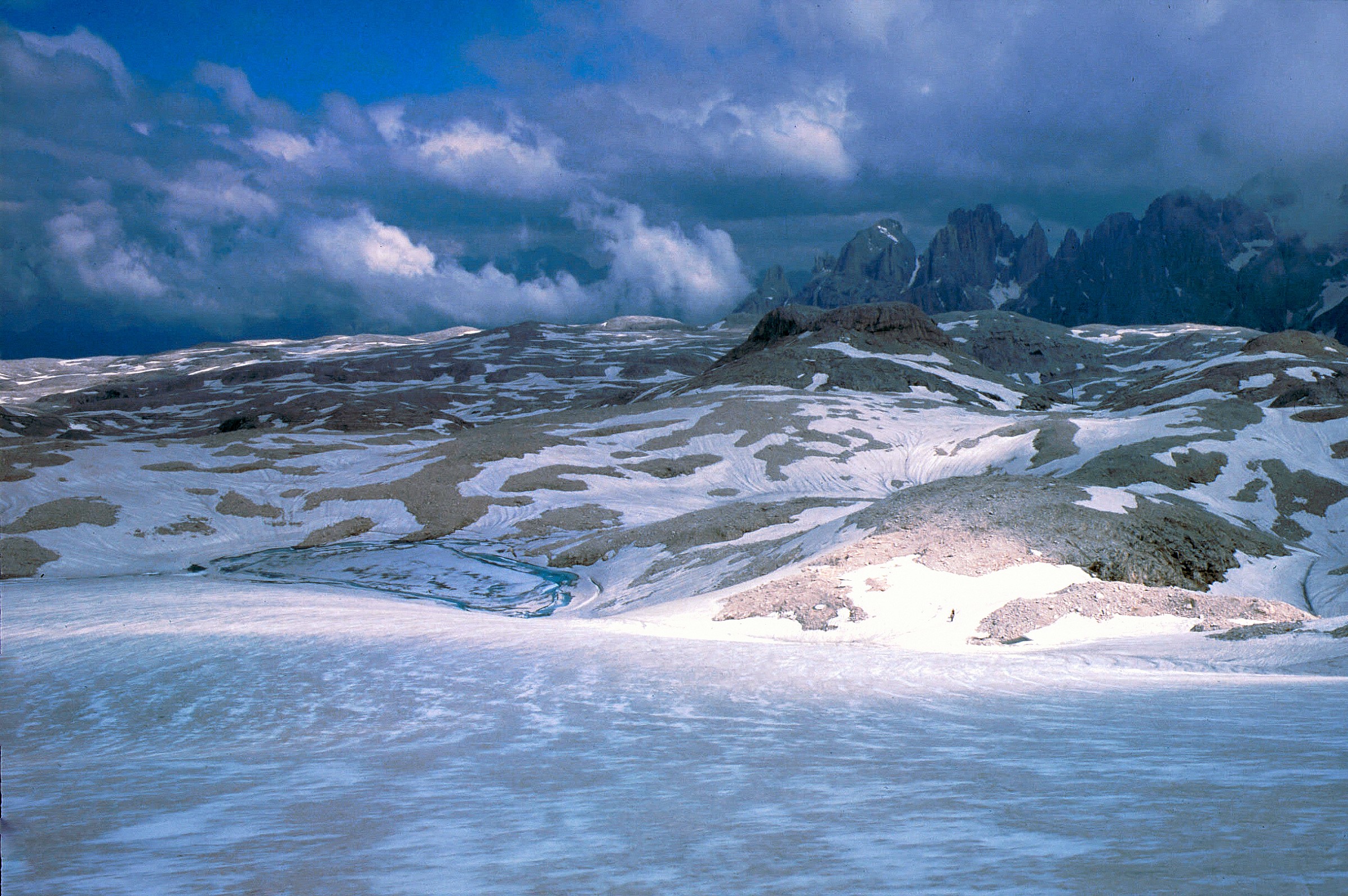 Ghiacciaio della Fradusta - Pale di San Martino - 1986
