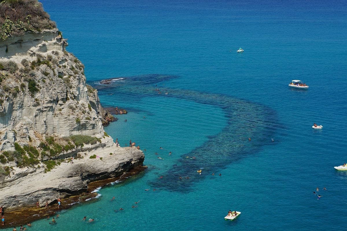 il mare di tropea dal terrazzo