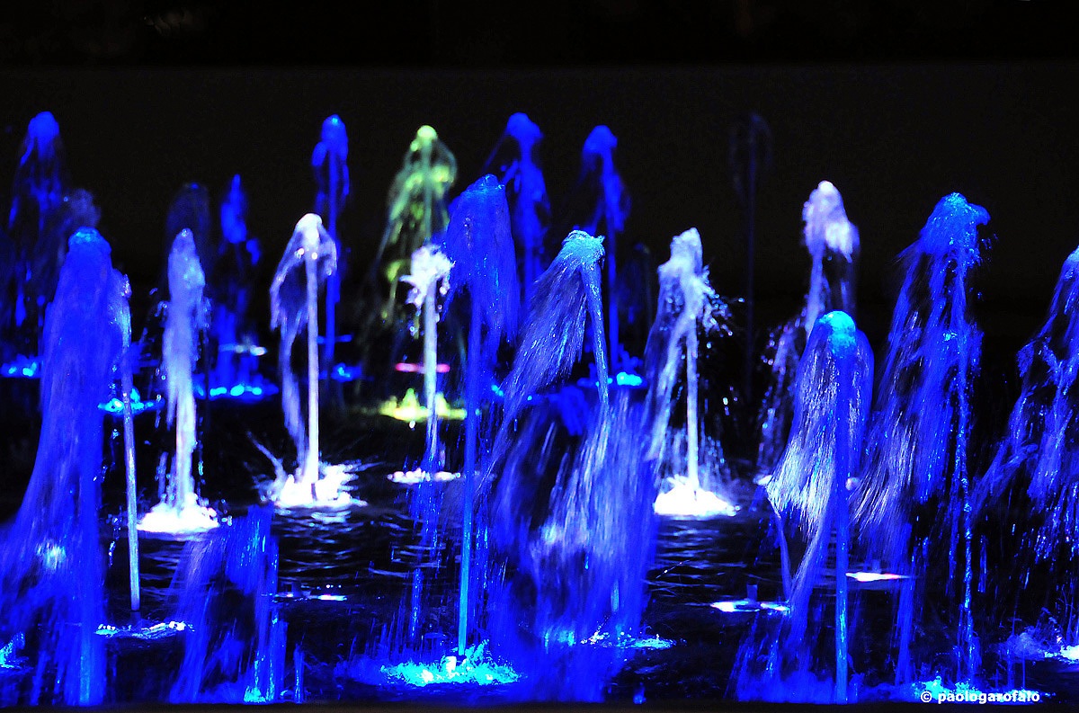 Fontane a Yas Marina, Abu Dhabi