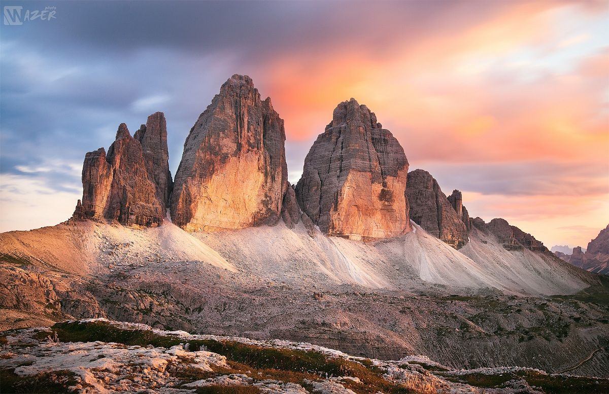 Le tre cime, un classico al tramonto