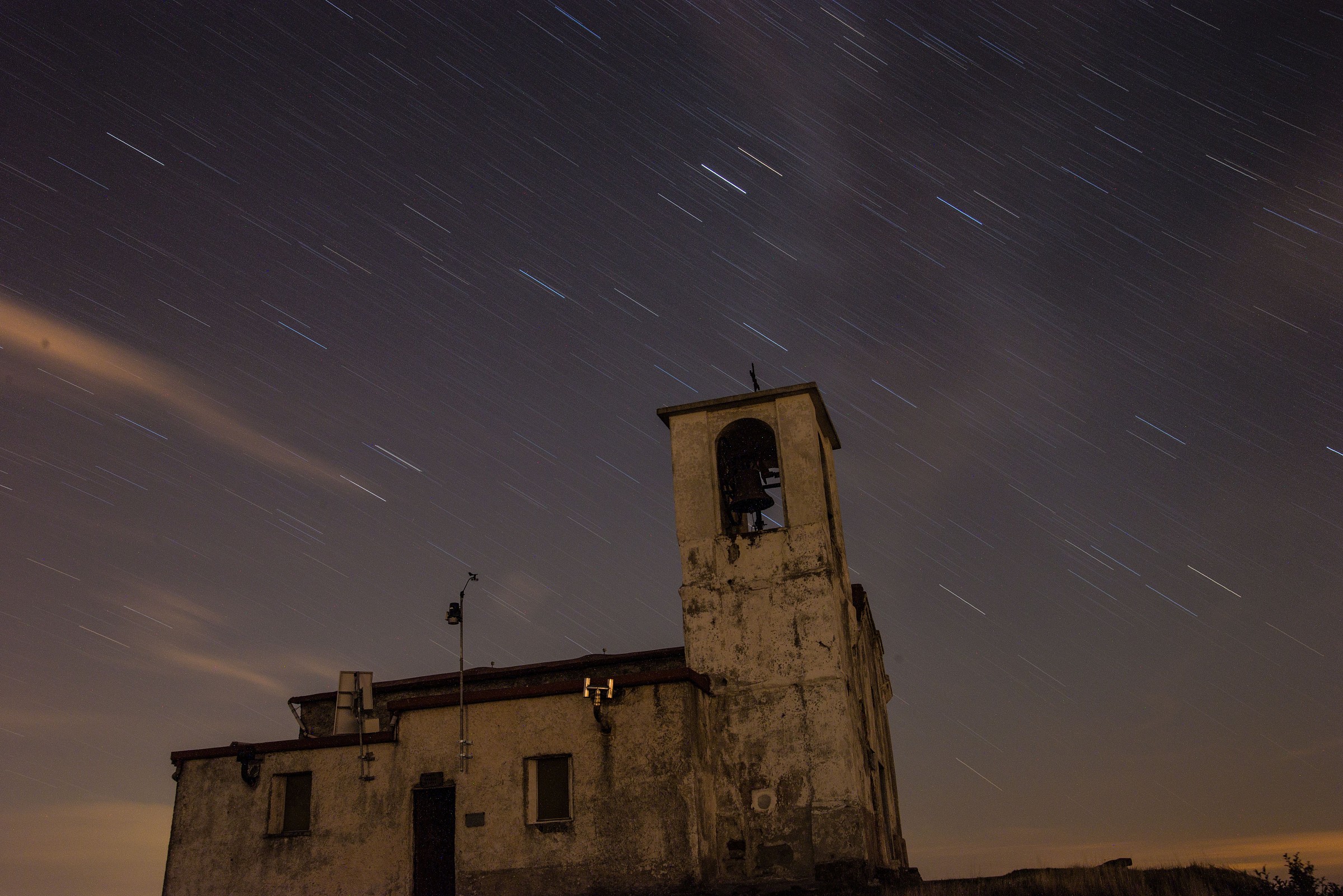 Prima prova notturna e paint lighting