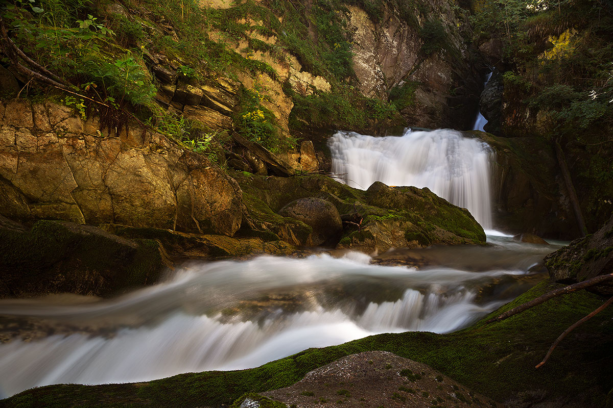 Waterfall at Vermilion in Val di Sole