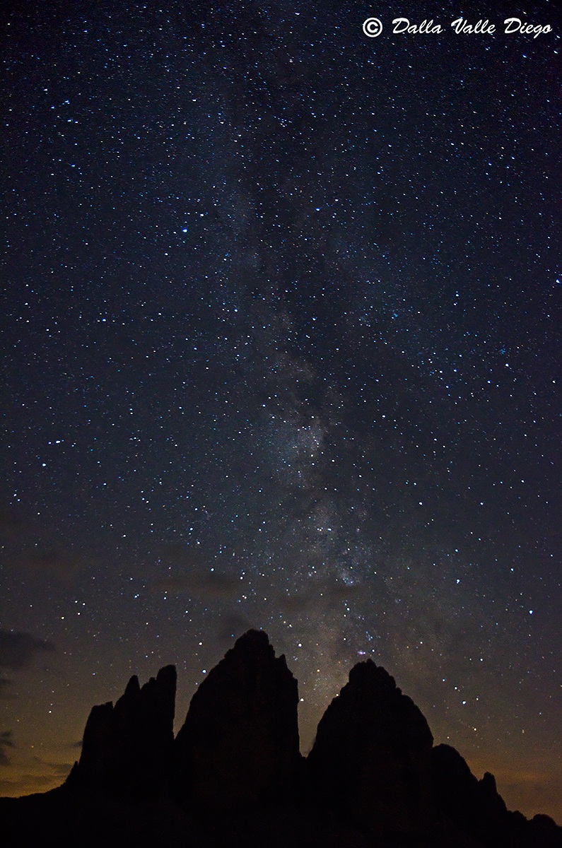 Milky Way on the 3 Peaks