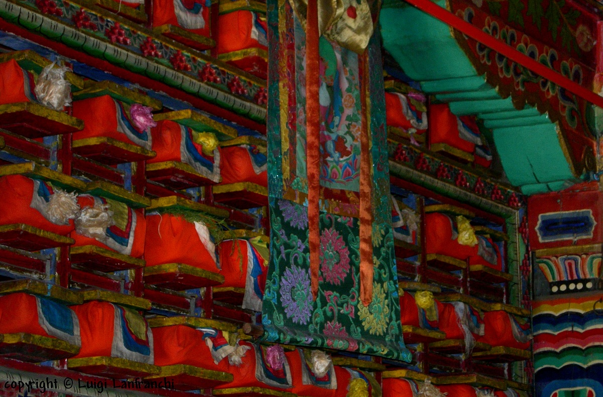 Library of the Monastery of Kagbeni Mustang-Low-Nepal