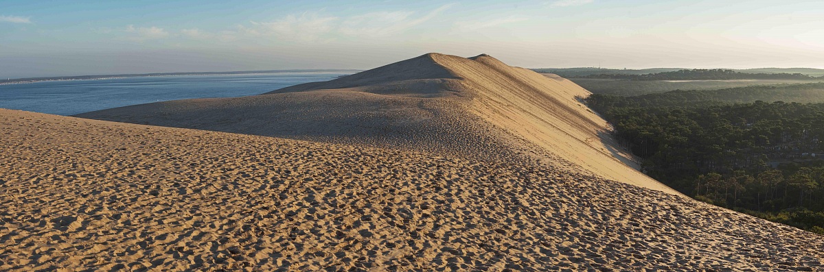 Dunes du Pilat all'alba