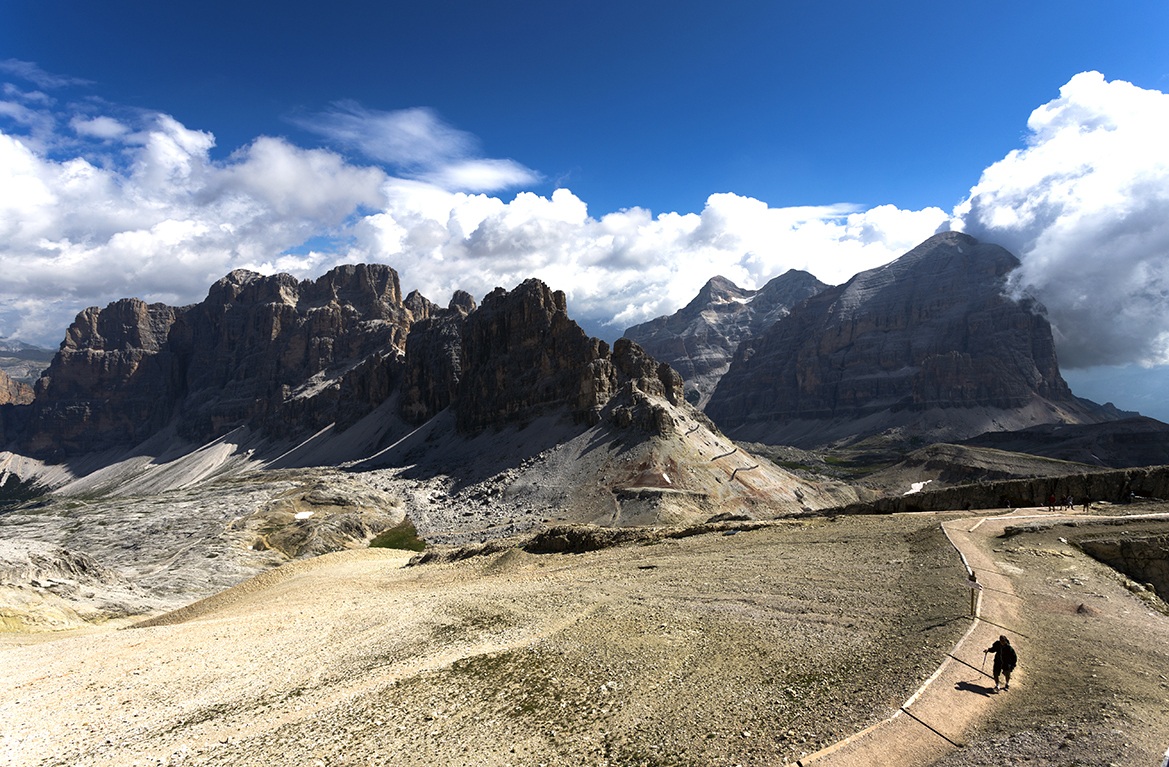 Panorama from Lagazuoi ...