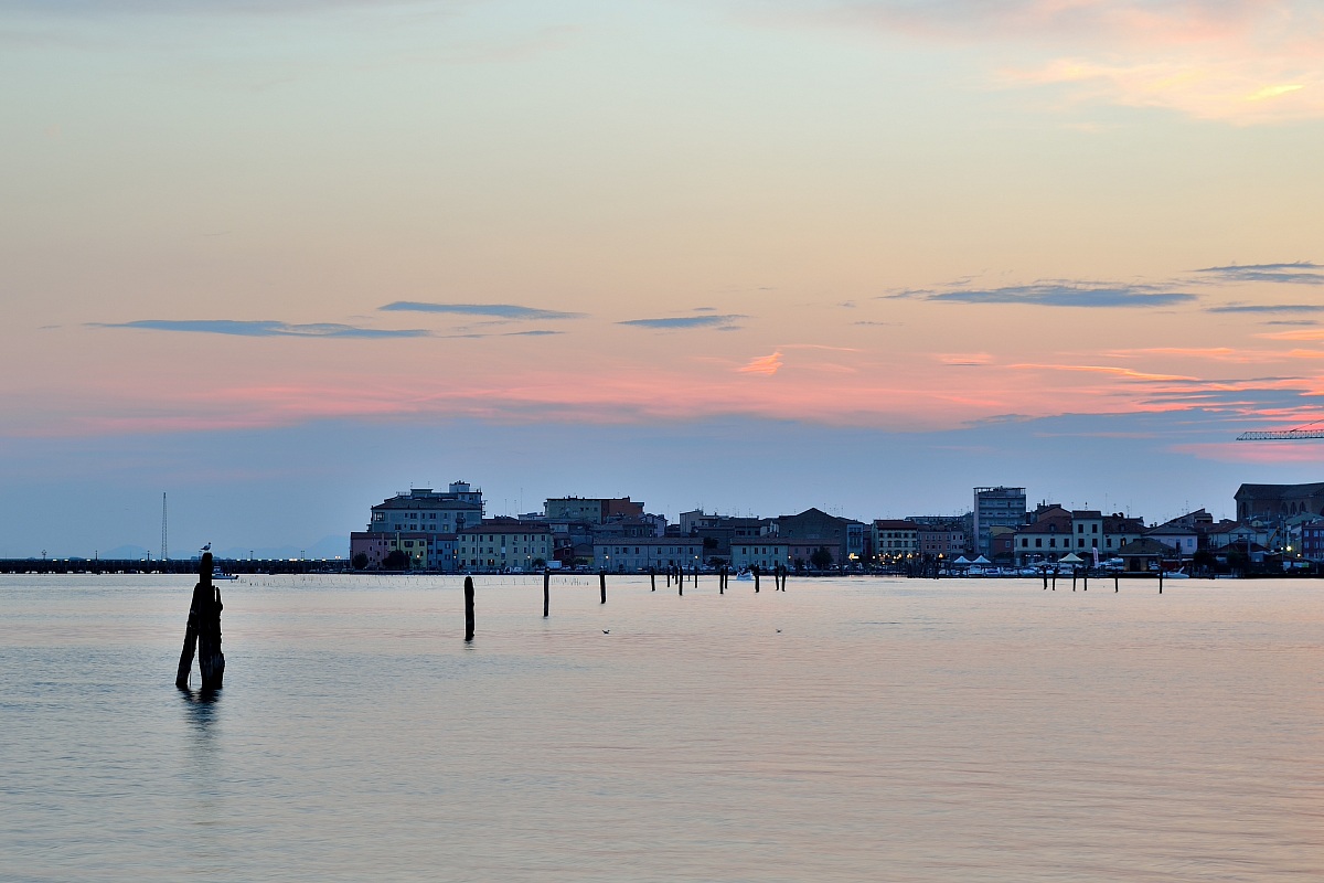 Chioggia al crepuscolo