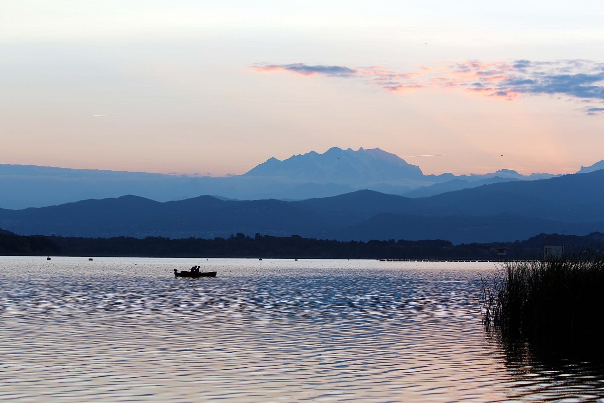 Monte Rosa from Lake Varese n. 2