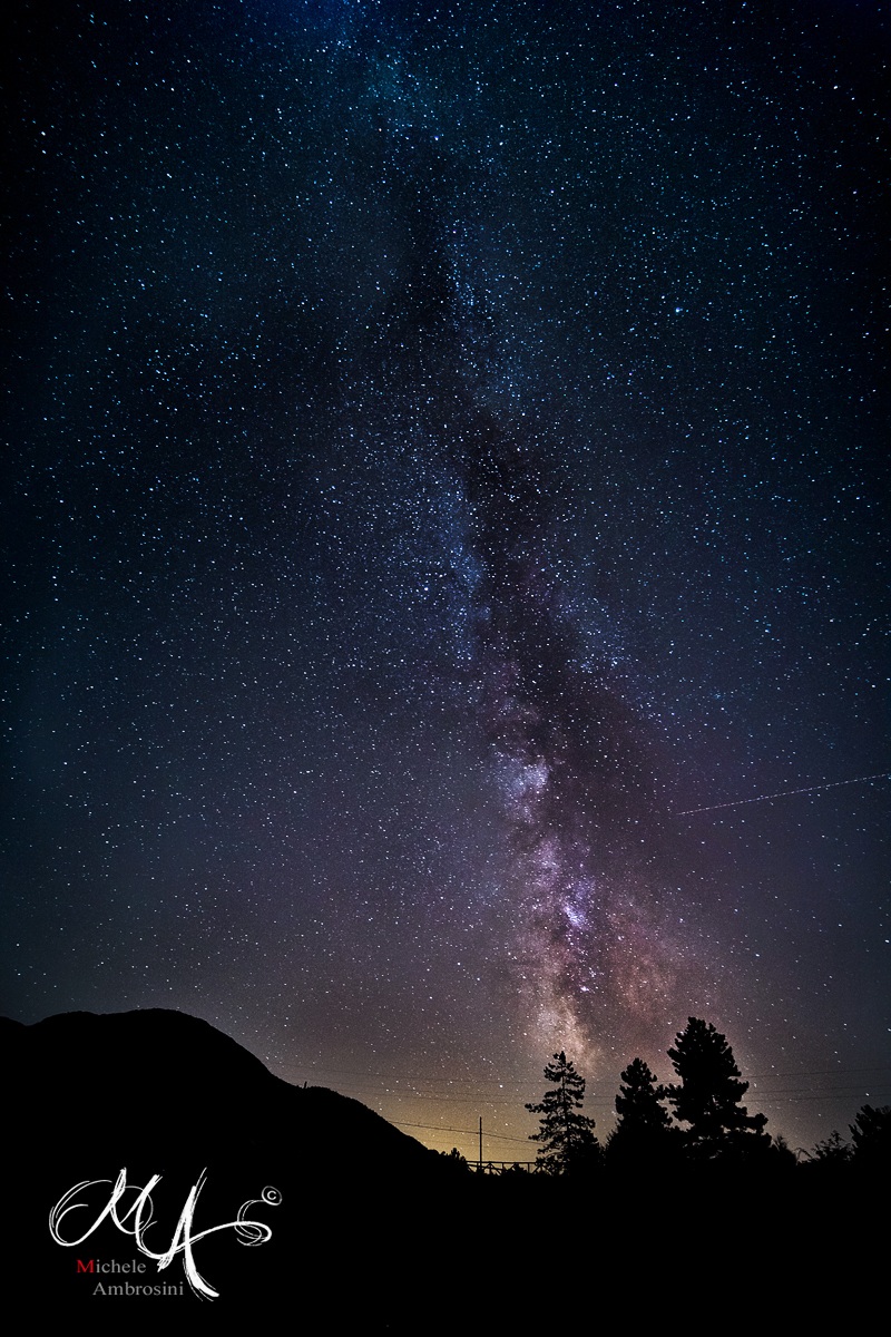 The view of the Milky Way