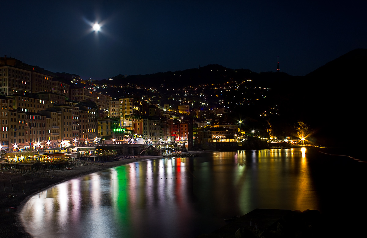 Camogli by night