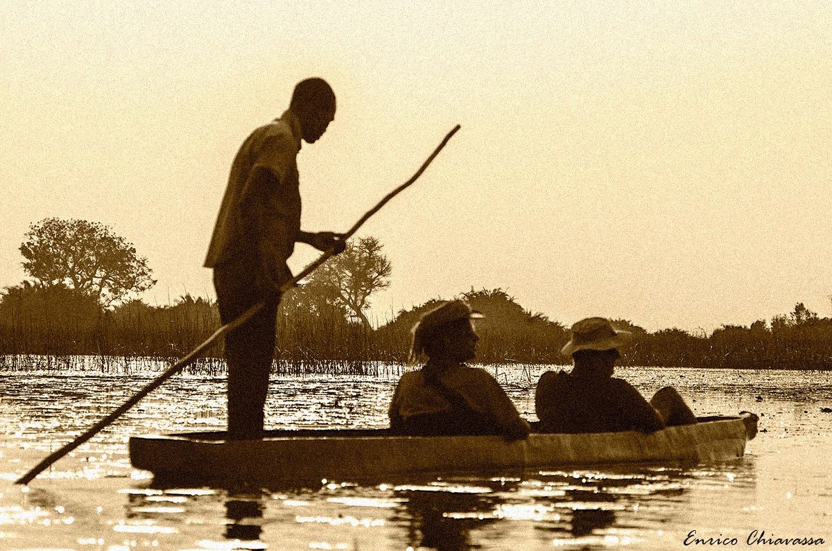 Okawango Delta: explorers