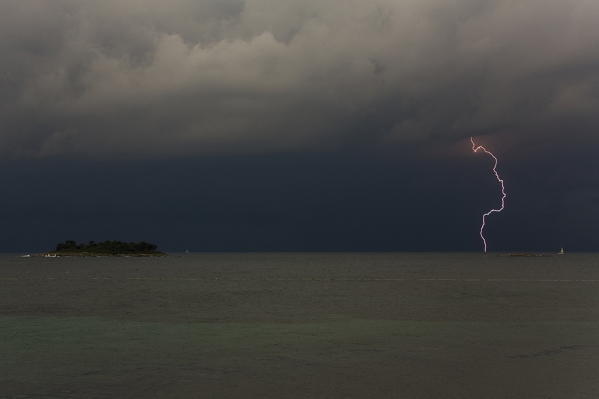 Temporale a Vrsar (hr)