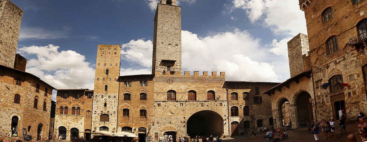 Piazza del Duomo - Colleggiata - Panorama