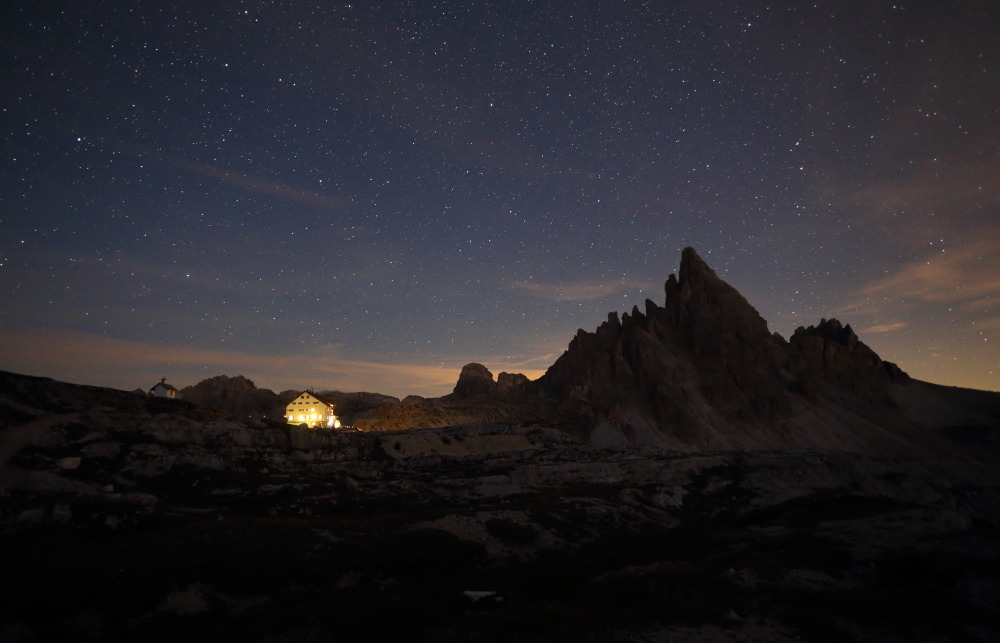 Monte Paterno e Rifugio Locatelli