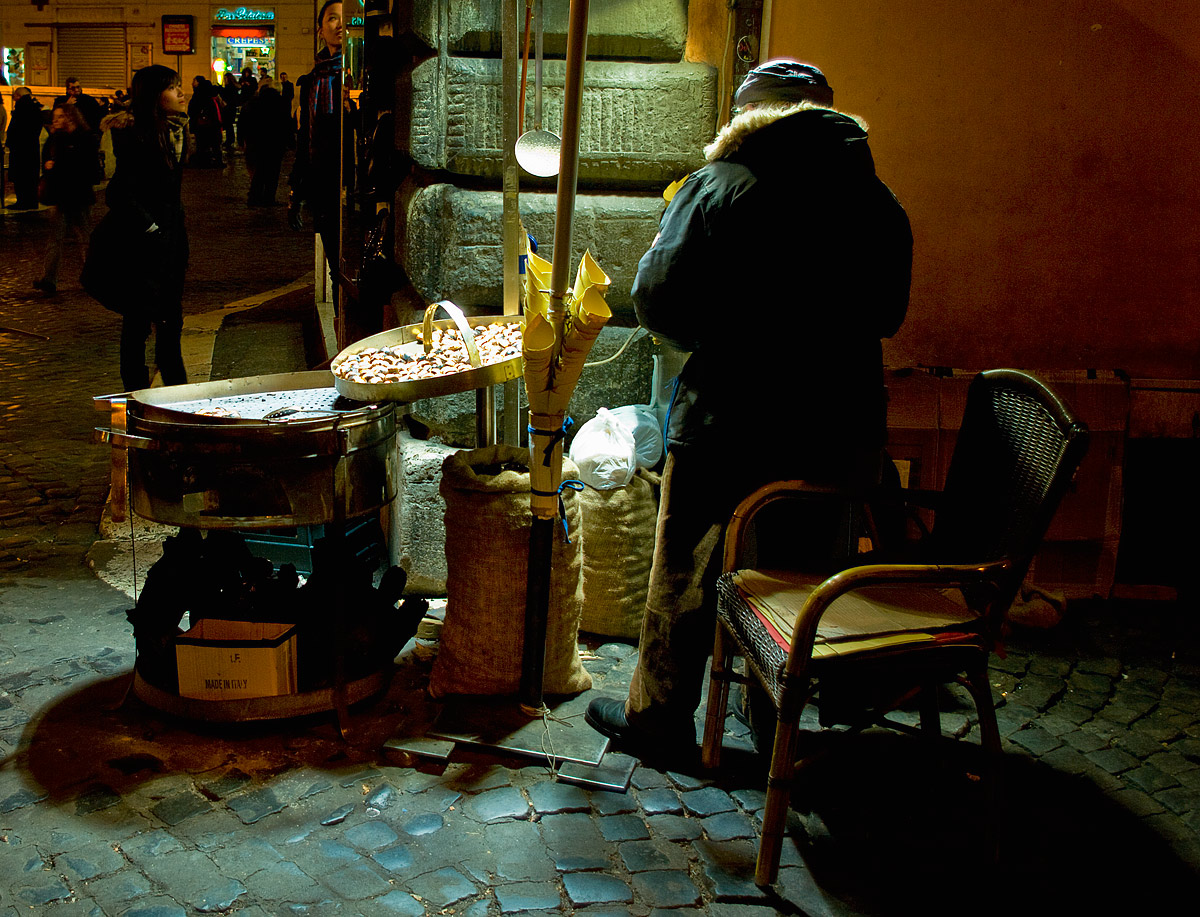 The castagnaro (Fontana di Trevi - Rome)