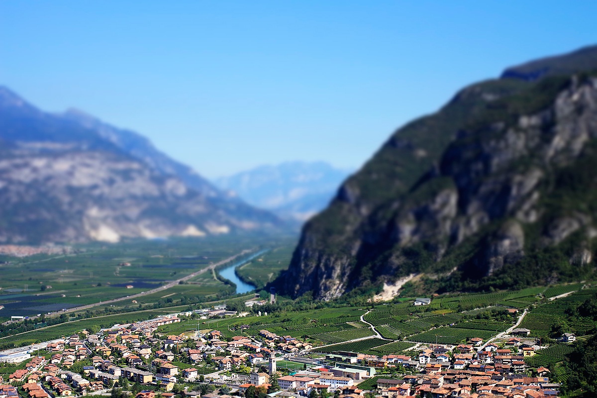 View from Castel Beseno (Trentino Alto Adige)