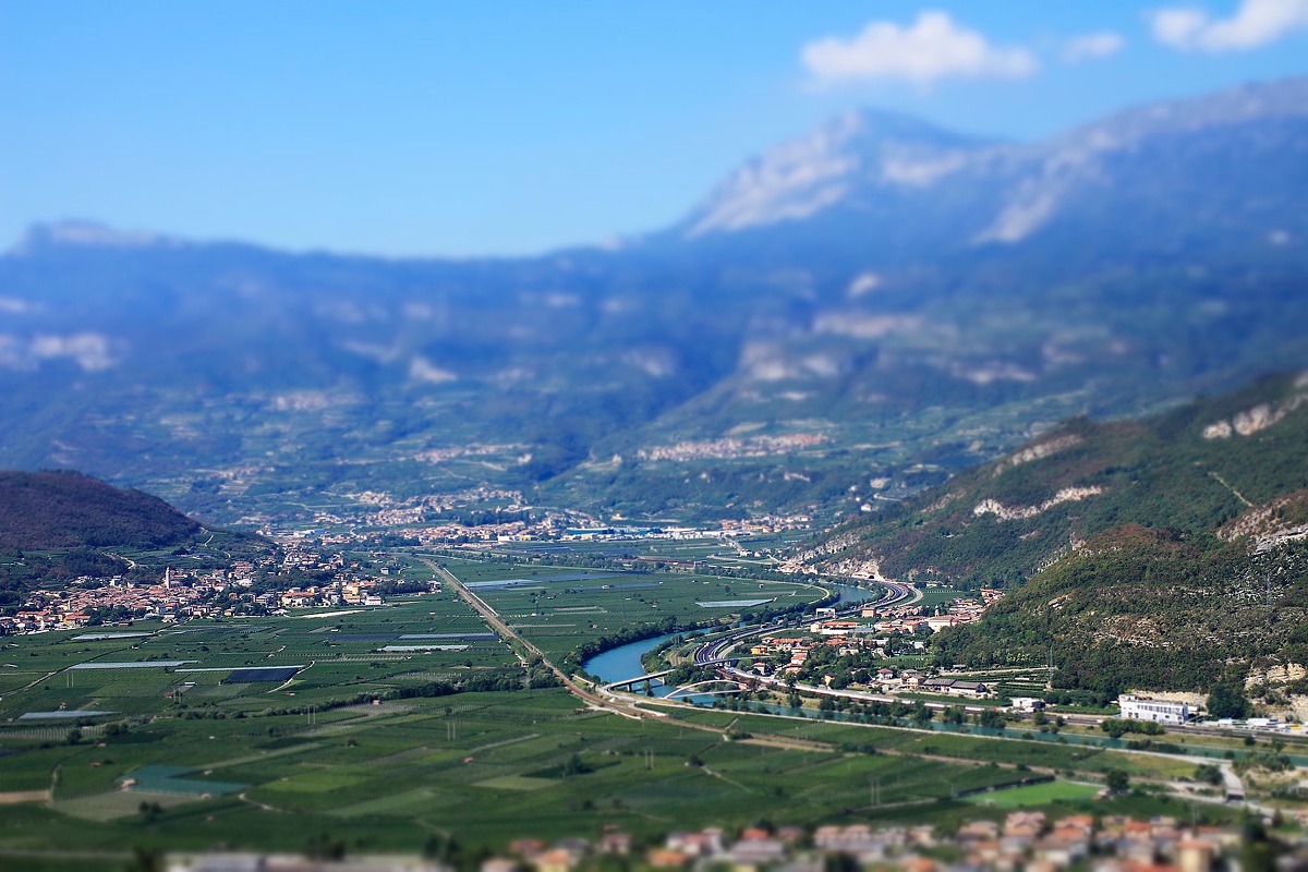 View from Castel Beseno (Trentino Alto Adige)