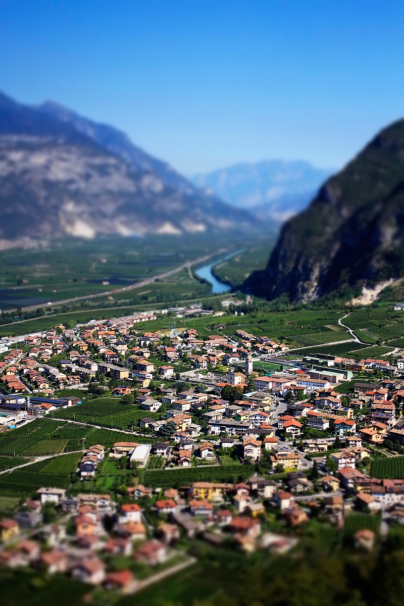 View from Castel Beseno (Trentino Alto Adige)