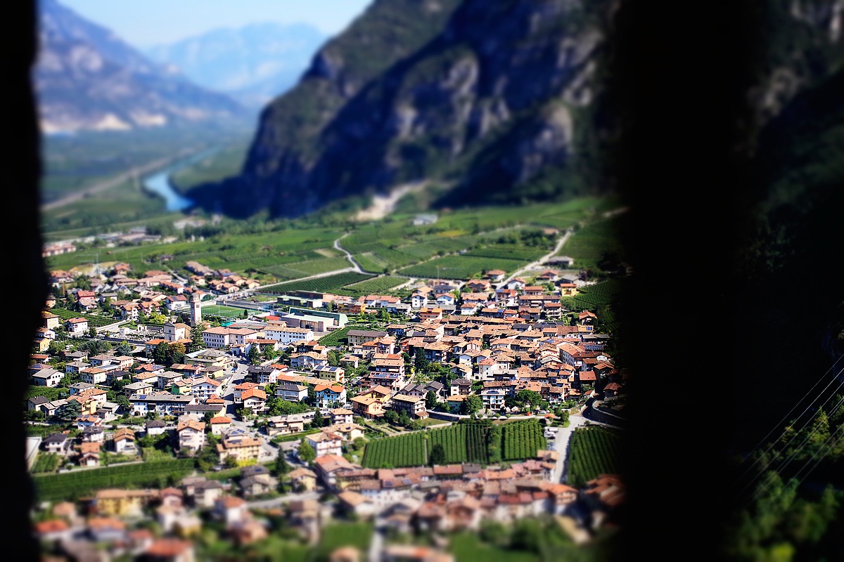 View from Castel Beseno (Trentino Alto Adige)