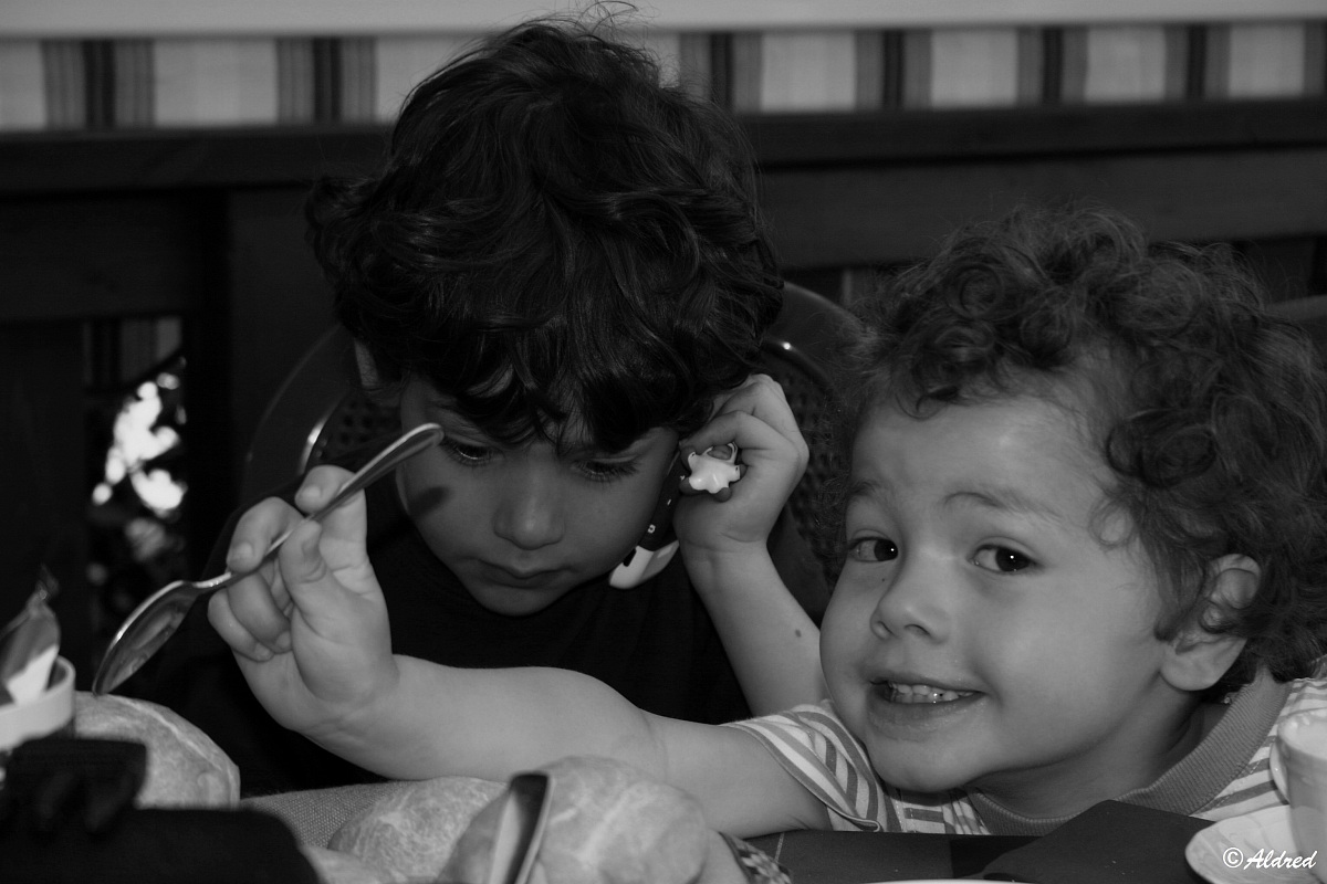 While phones do you steal a little bit ...