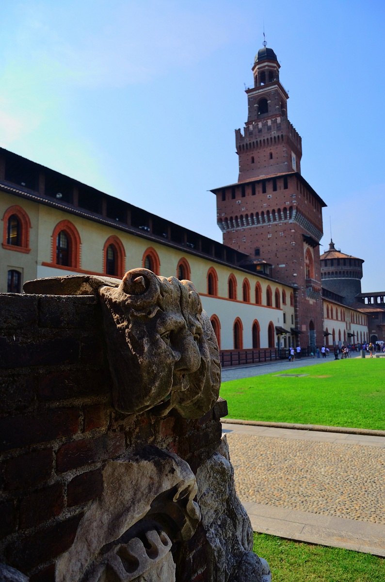 Castello sforzesco Hdr