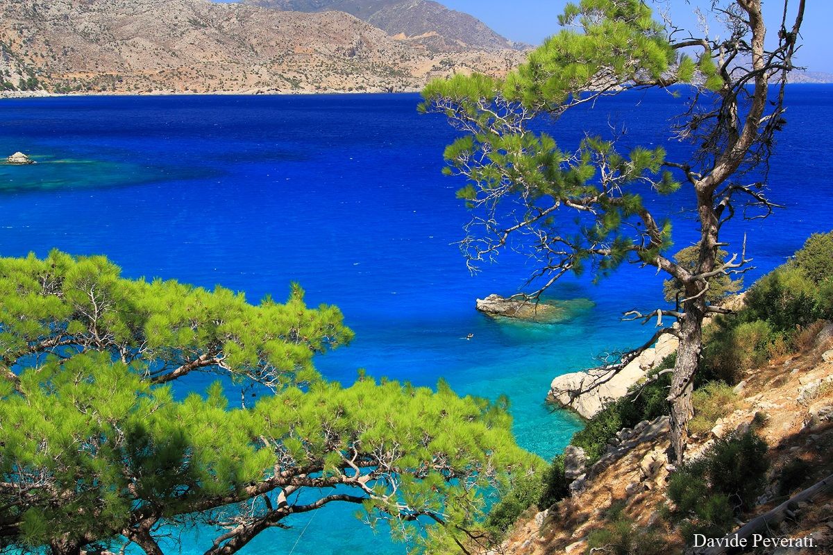 Karpathos. Mediterranean sea.