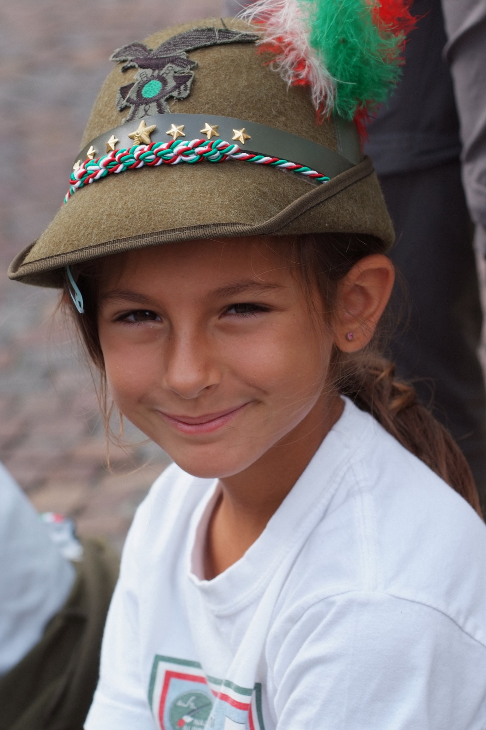 Gathering at Alpine ivrea: young supporter!