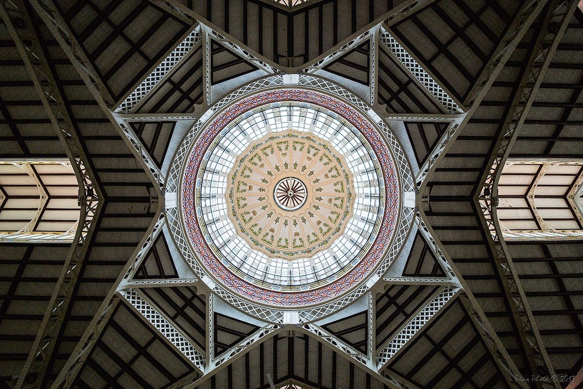 Valencia - Cupola Mercato Central