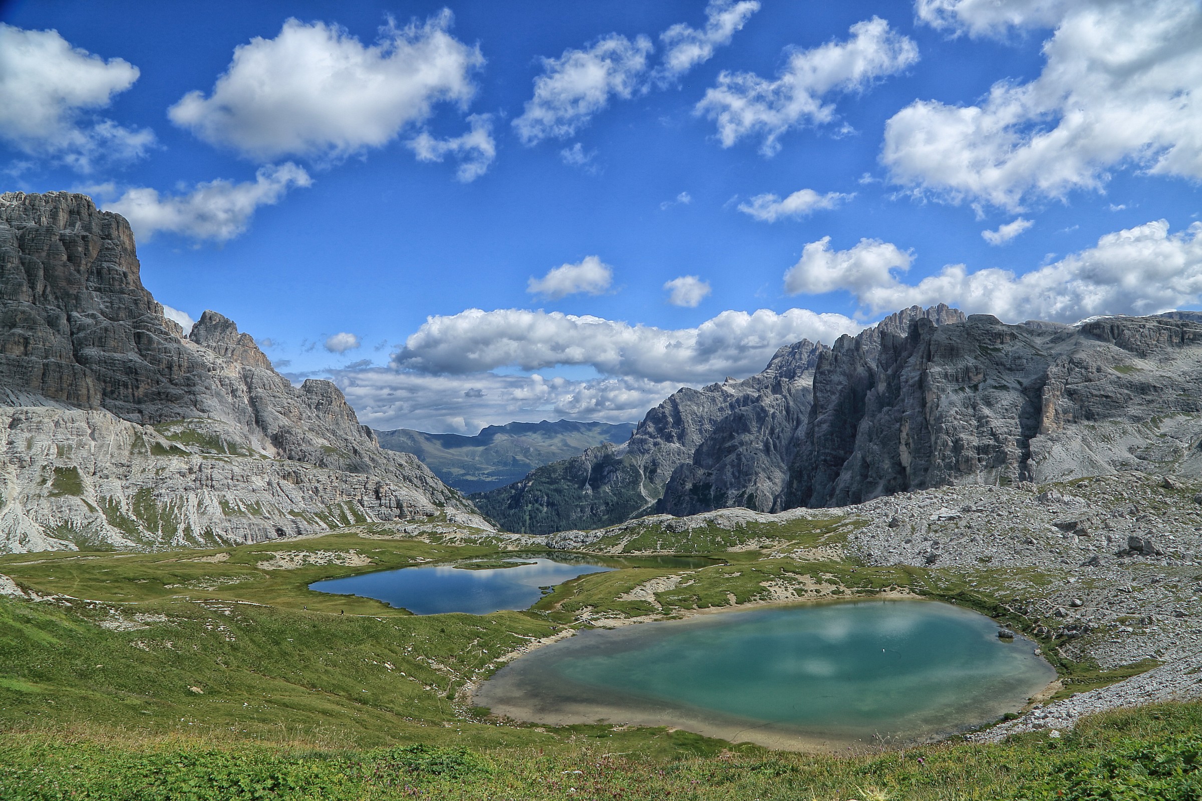laghetti dal rifugio Locatelli