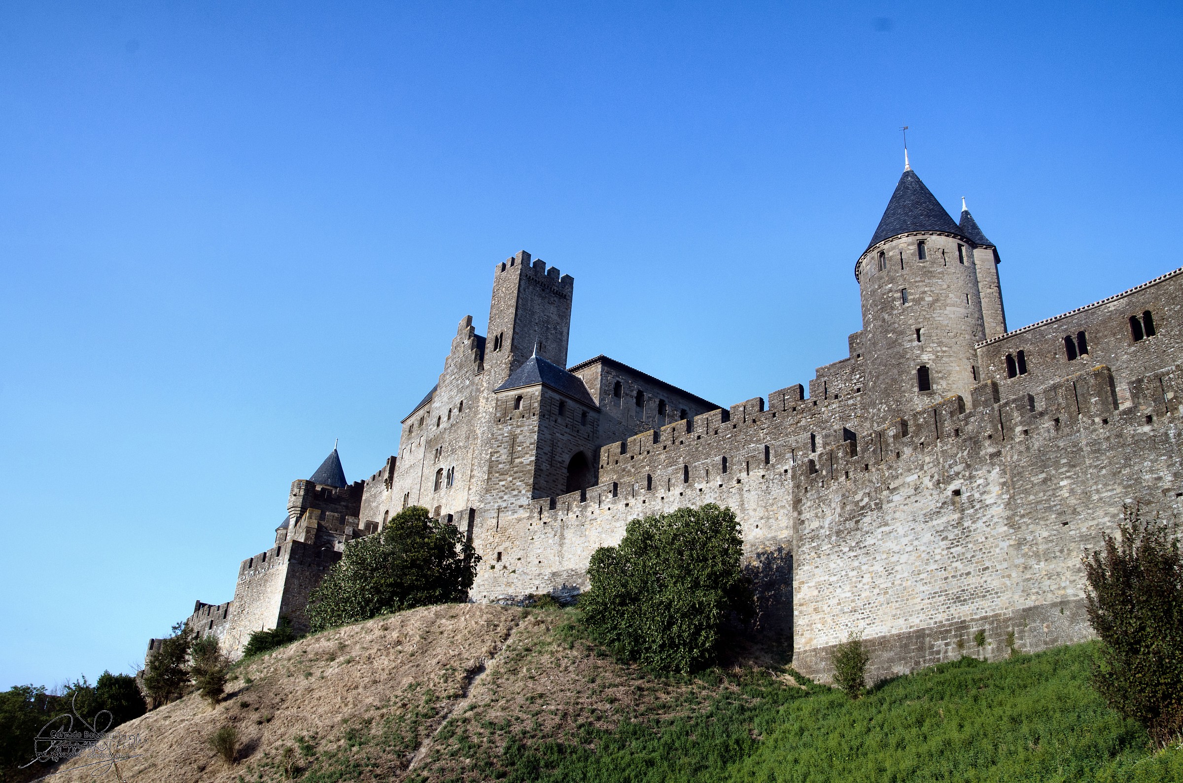 Last view of the Castle