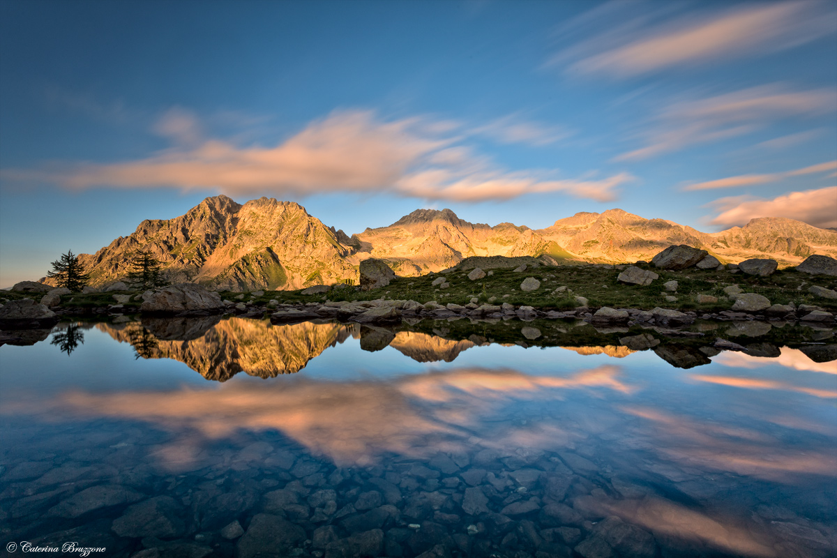 Tramonto ai Laghi di Sant'Anna