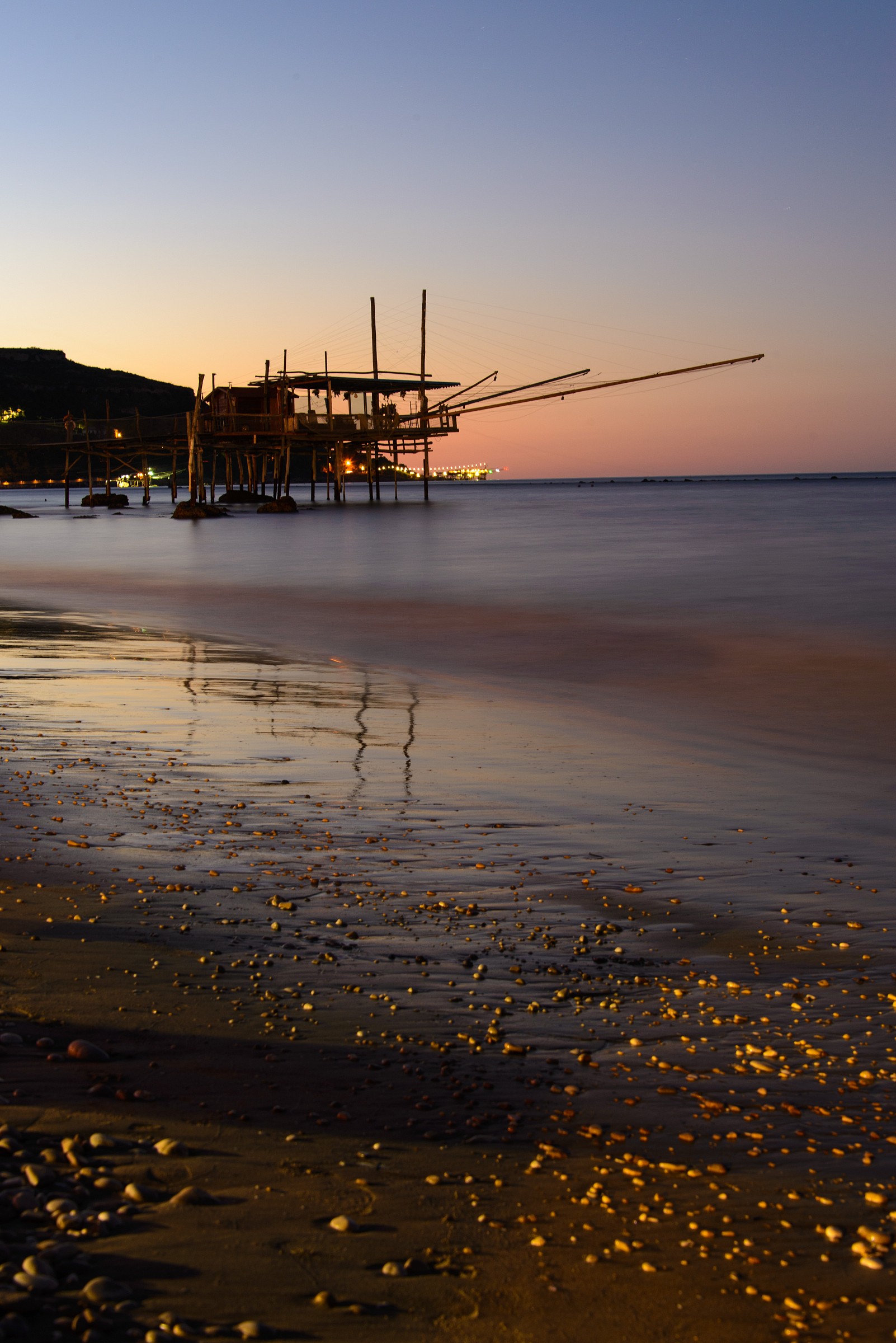 Trabocco, in un tramonto di settembre!