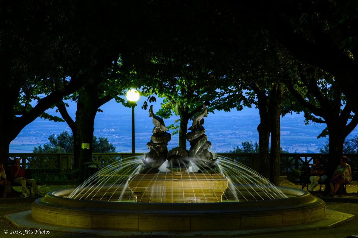 Le luci dell'imbrunire