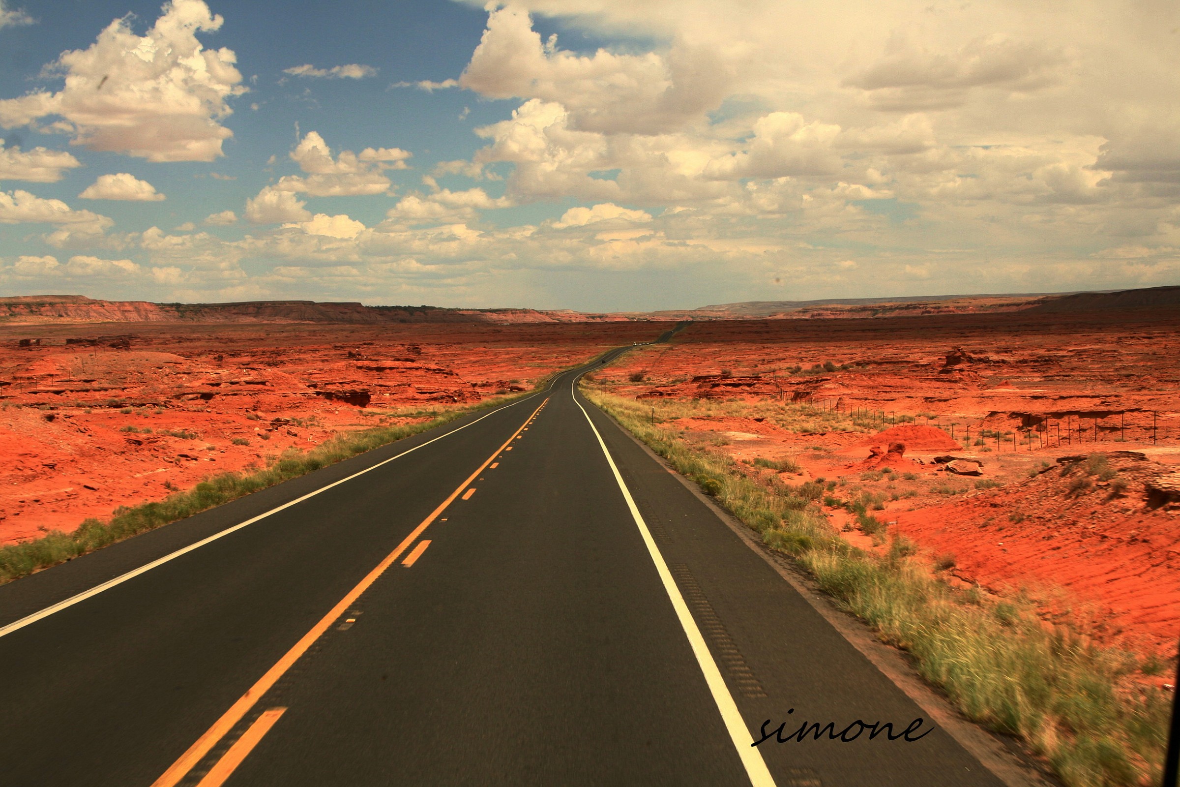 Crossing the Painted Desert